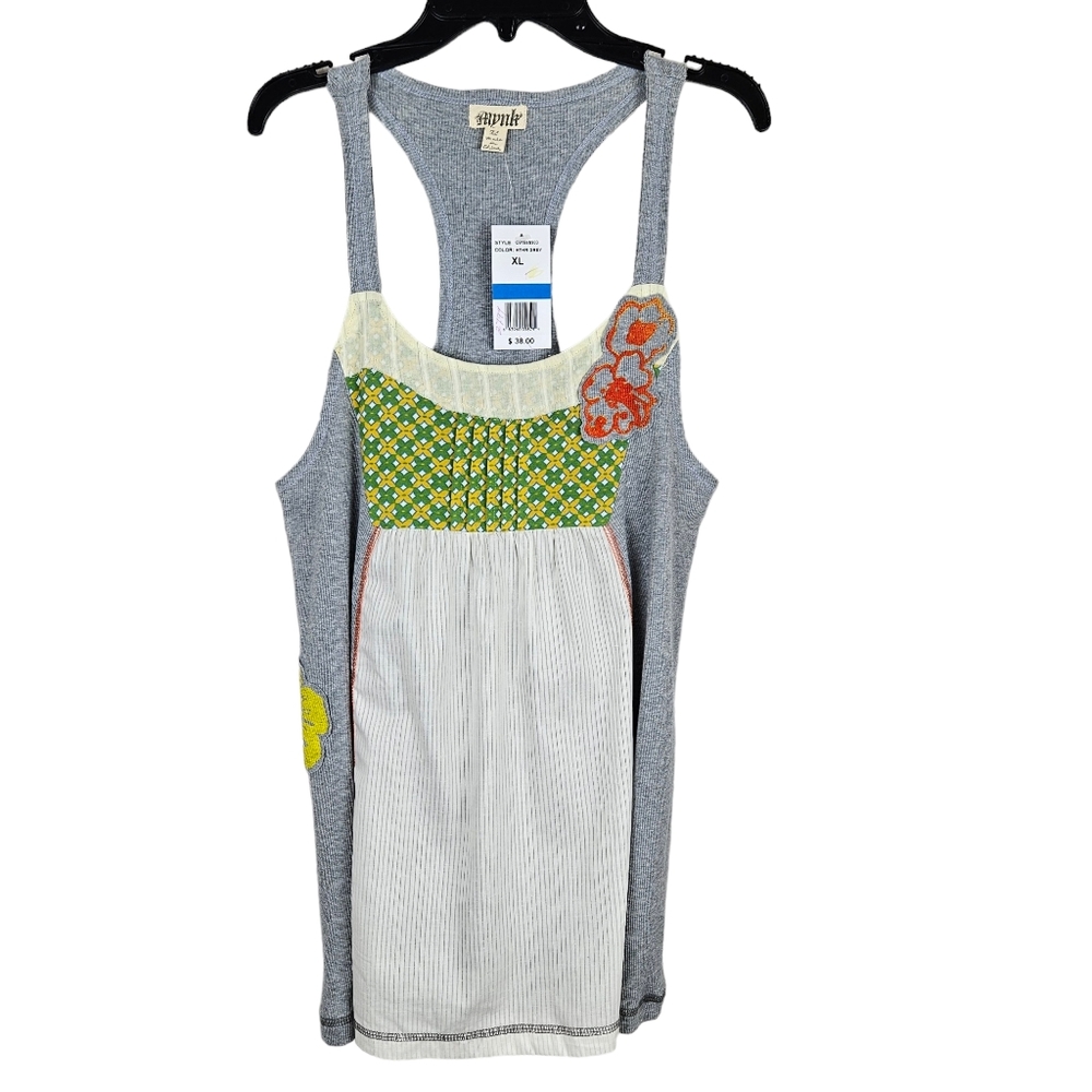 Mynk Racerback Tank Top NWT